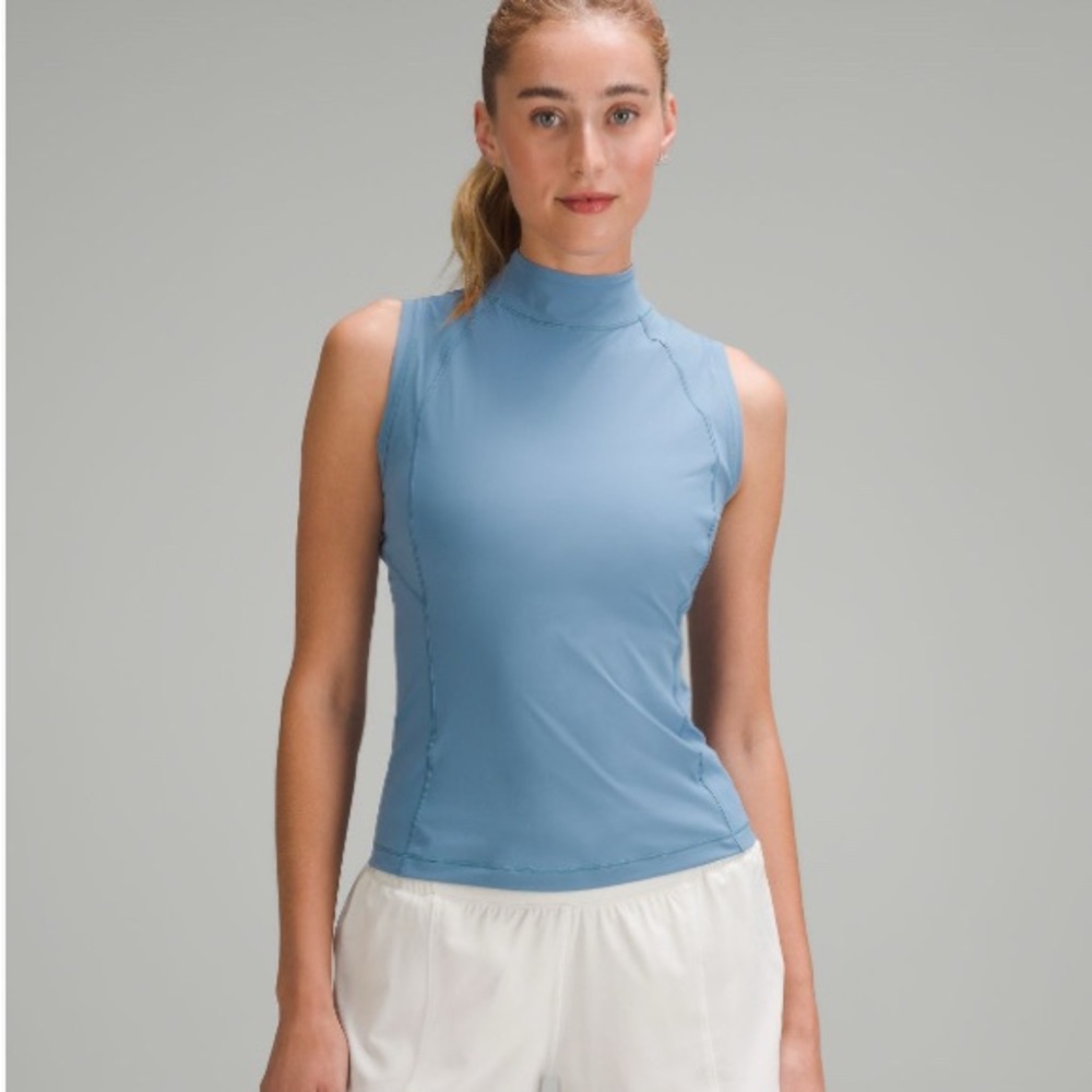 Lululemon Lightweight Nulux Mock-neck Tank Top